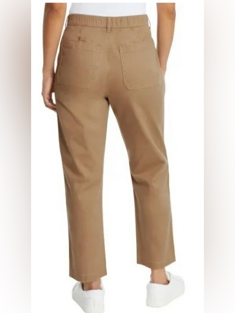 👗G.H. Bass & Co. Women’s ankle Chinos in Tan - Picture 2 of 9